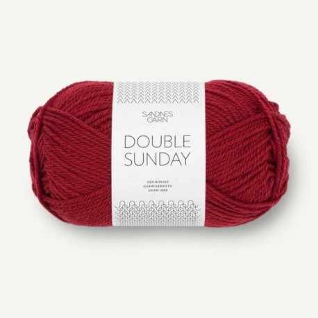 Sandnes Double Sunday Dyp Rod 4236 Preorder