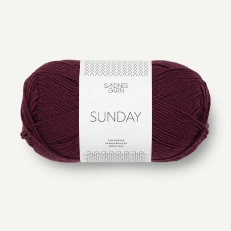 Sandnes Sunday Dyp Burgunder 4372 Preorder