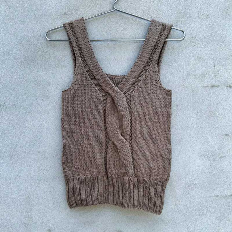 Knitting for Olive Twisted V-Top Strickset