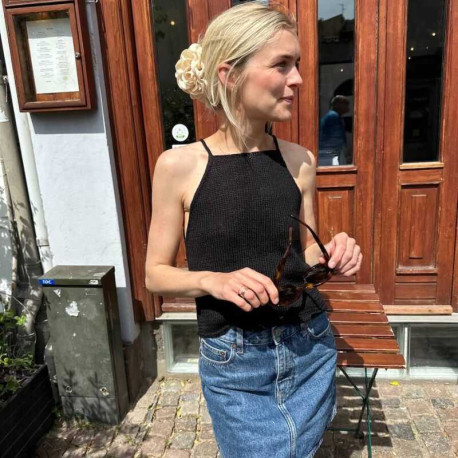 Petite Knit Audrey Top Wollpaket