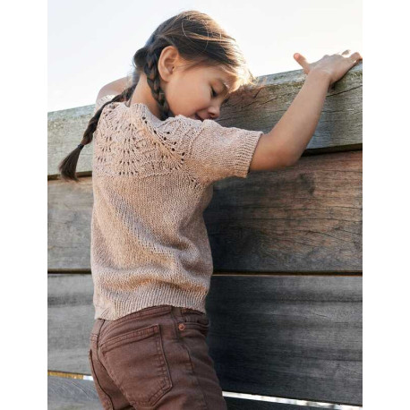 Le Knit Lille Peacock Tee Wollpaket