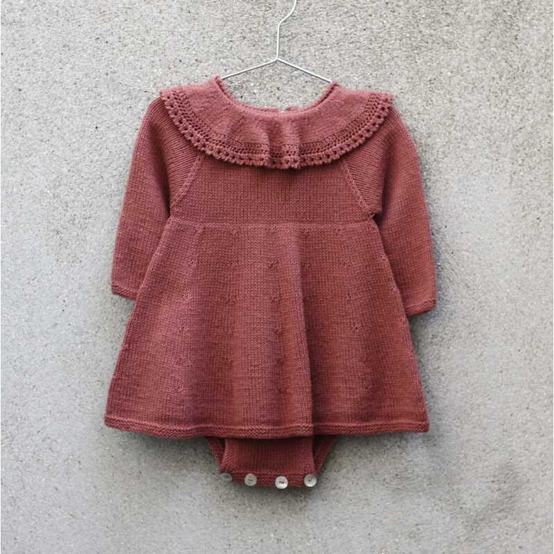 Knitting for Olive Agnes Romper Dress Wollpaket