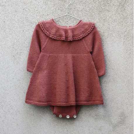 Knitting for Olive Agnes Romper Dress Wollpaket
