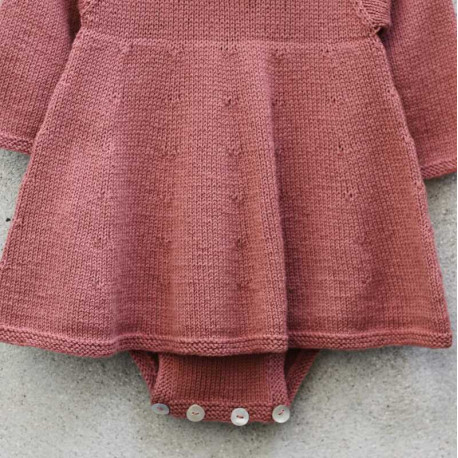 Knitting for Olive Agnes Romper Dress Wollpaket