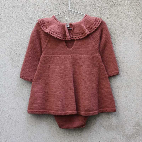 Knitting for Olive Agnes Romper Dress Wollpaket