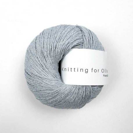 Knitting for Olive Pure Silk Soft Blue