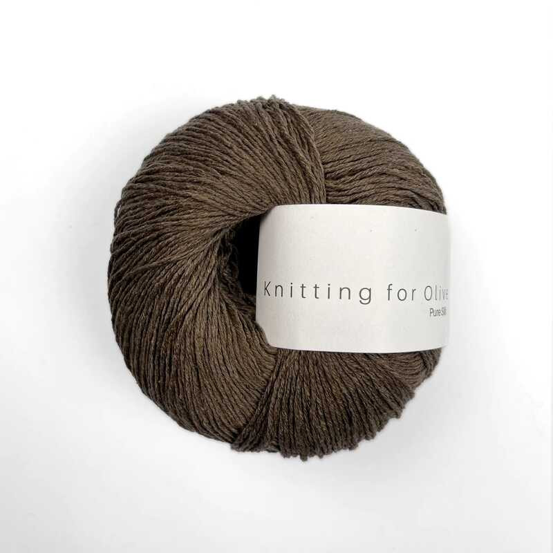 Knitting for Olive Pure Silk Bark