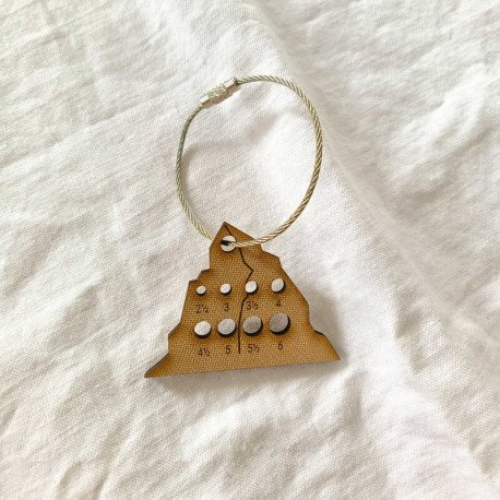 Wolle 7 - Nadelmass Mini Matterhorn