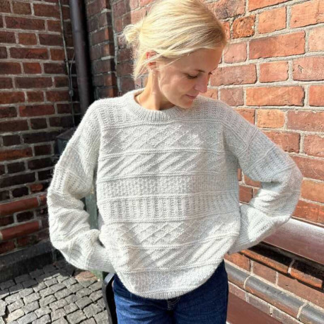 Petite Knit Storm Sweater Wollpaket