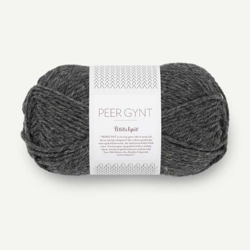 Sandnes Peer Gynt Charcoal Melange 1065