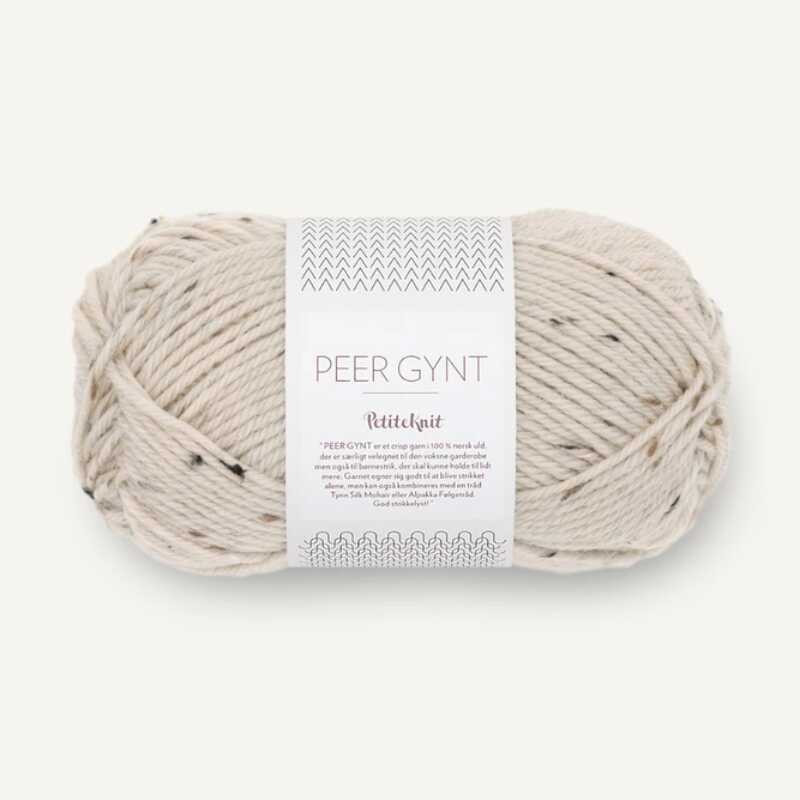 Sandnes Peer Gynt Almond Tweed 2512
