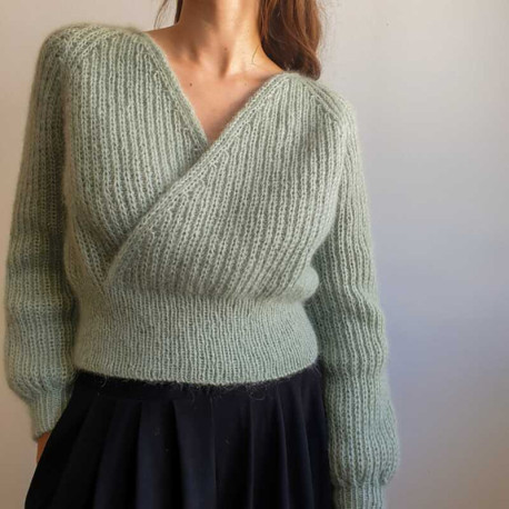 Knitting Deer Lucy Blouse Englisch Wollpaket