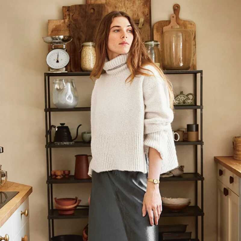 Sandnes 2308 9 Abby Sweater Strickset