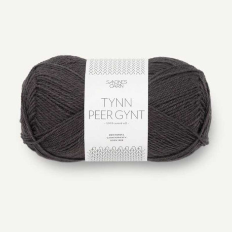 Sandnes Tynn Peer Gynt Bristol Black 3800 Preorder