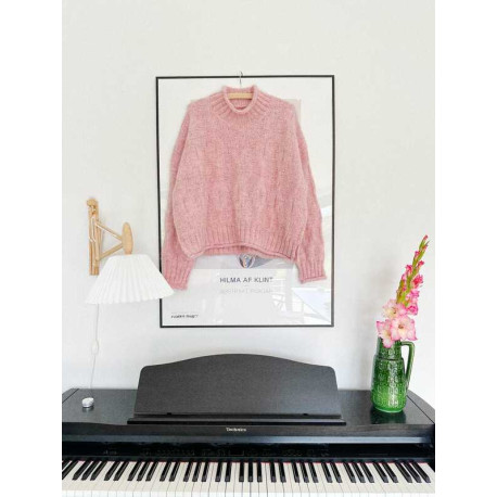 Spektakelstrik Hilda Structure Sweater Englisch Wollpaket