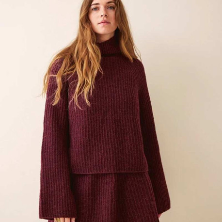 Sandnes 2311 7AB Nova Sweater Strickset