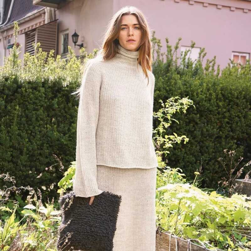 Sandnes 2311-5AB Nova Sweater Strickset