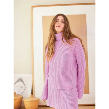 Sandnes 2311-5AB Nova Sweater Strickset