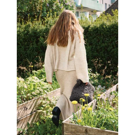 Sandnes 2311-5AB Nova Sweater Strickset