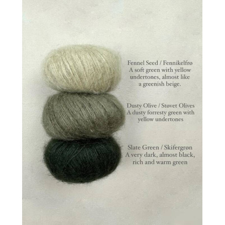 Knitting for Olive KfO Soft Silk Mohair Fennel Seed