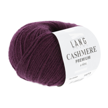Lang Yarns Cashmere Premium Wein 0080 Preorder