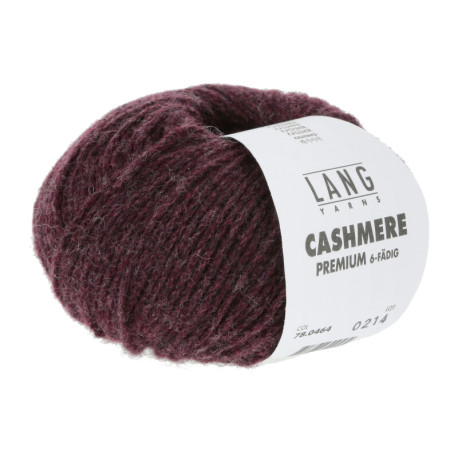 Lang Yarns Cashmere Premium Bordeaux Chante Claire 0464 Preorder