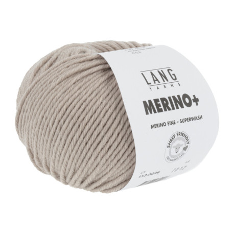 Lang Yarns Merino+ Beige Mélange 0226 Preorder