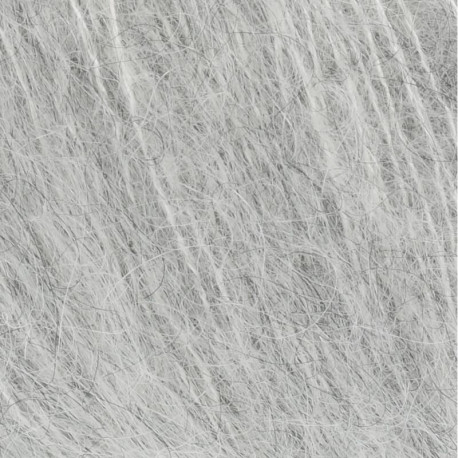 Lang Yarns Mohair Luxe Hellgrau Mélange 0003 Detail