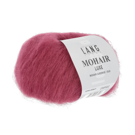Lang Yarns Mohair Luxe Geranie 0061 Preorder