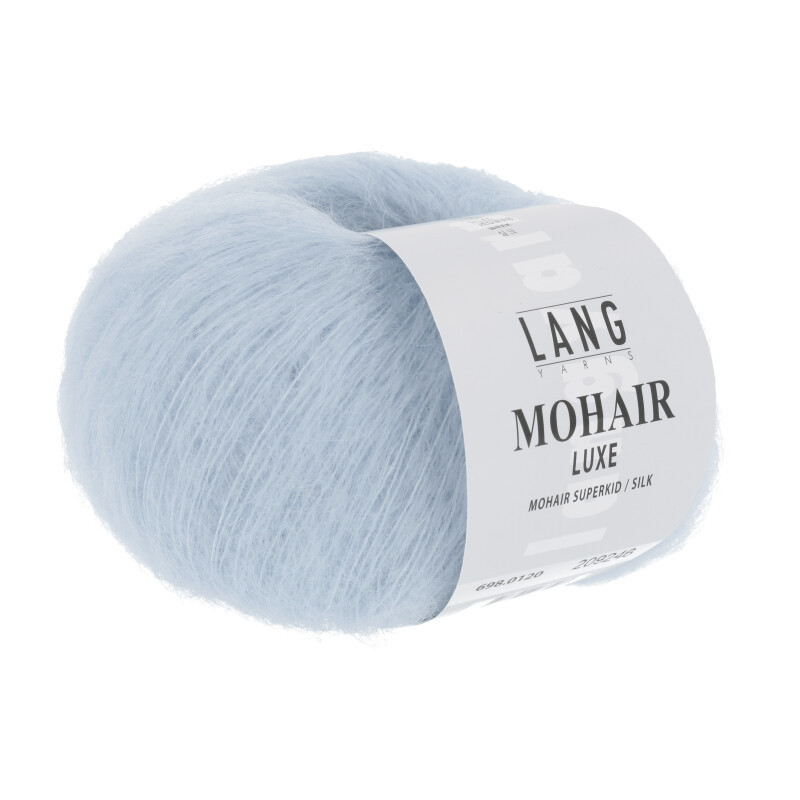 Lang Yarns Mohair Luxe Eisblau 0120