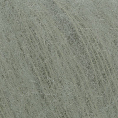 Lang Yarns Mohair Luxe Resedagrün 0192 Detail