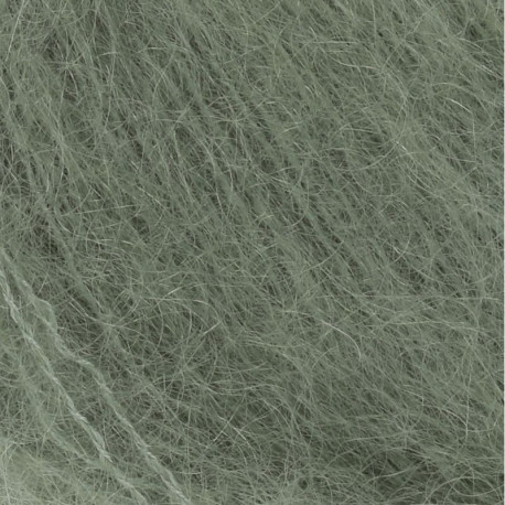 Lang Yarns Mohair Luxe Olive 0198 Detail