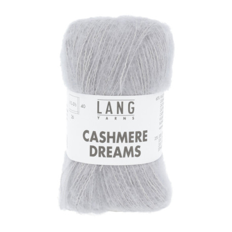 Lang Yarns Cashmere Dreams Hellgrau Mélange 0023