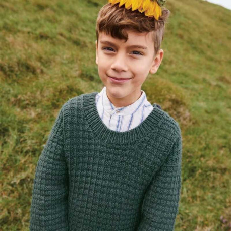 Sandnes 2309 6 Leo Pullover Strickset