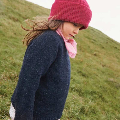 Sandnes 2309 10AB Debutant Sweater Strickset