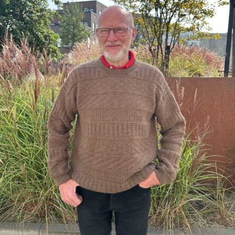 Petite Knit Storm Sweater Man Wollpaket