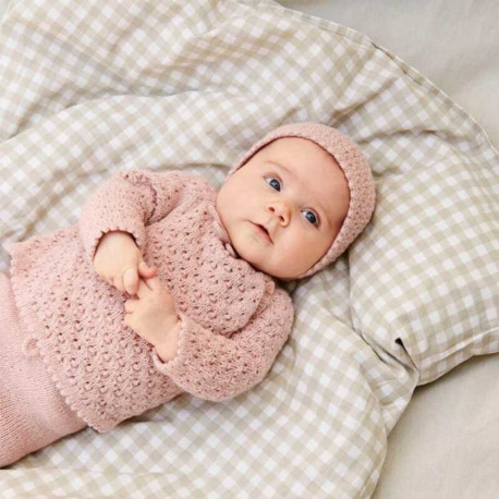 Sandnes 2310 2  Moa Mütze Strickset