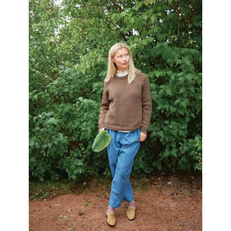 Sandnes 2312 1AB Debutant Sweater Strickset