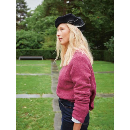 Sandnes 2312 1AB Debutant Sweater Strickset