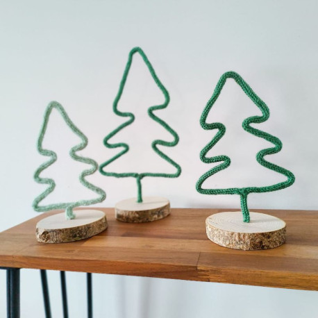 Wolle 7 - (Reste-)Fest-Baum