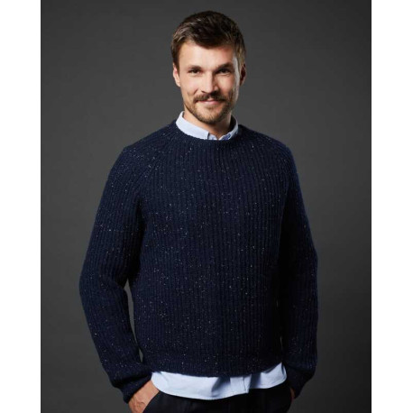Lamana Magazin Men Nr. 2  Pullover Martin 09 Strickset