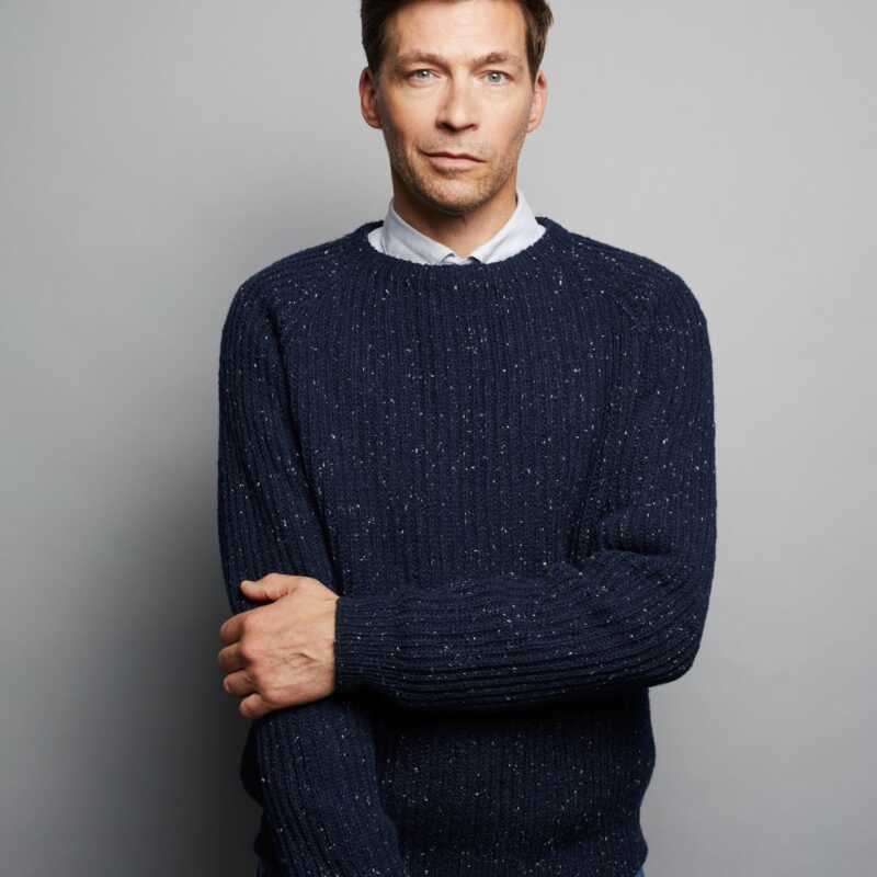 Lamana Magazin Men Nr. 2  Pullover Martin 09 Strickset