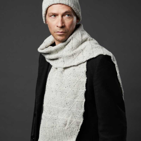 Lamana Magazin Men Nr. 2 Schal Jakob 14 Strickset