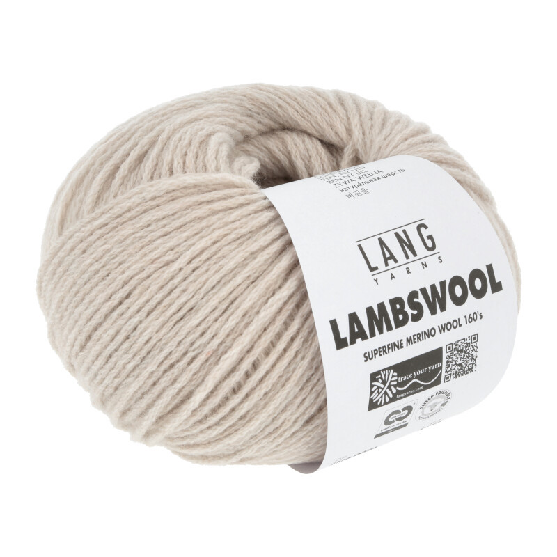 Lang Yarns Lambswool Beige Mélange 0026
