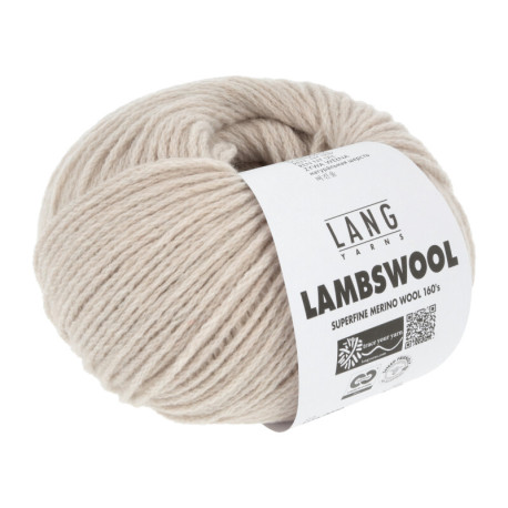 Lang Yarns Lambswool Beige Mélange 0026