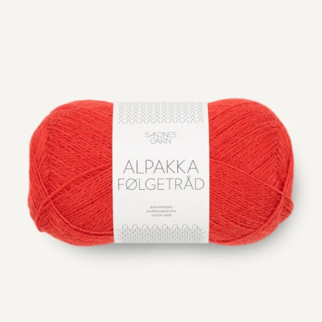 Sandnes Alpakka Folgetrad Scarlet 4018 Preorder
