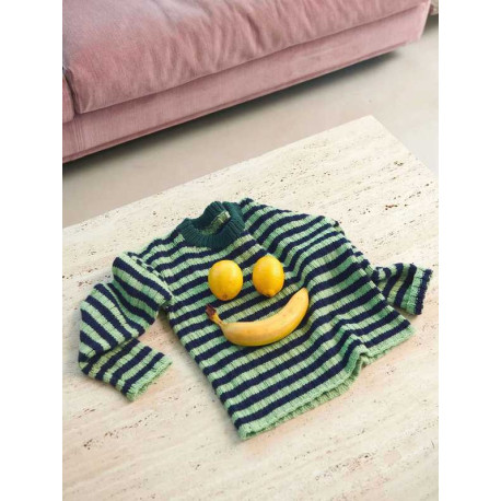 Sandnes 2401 2 Sedrick Sweater Strickset