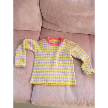 Sandnes 2401 2 Sedrick Sweater Strickset