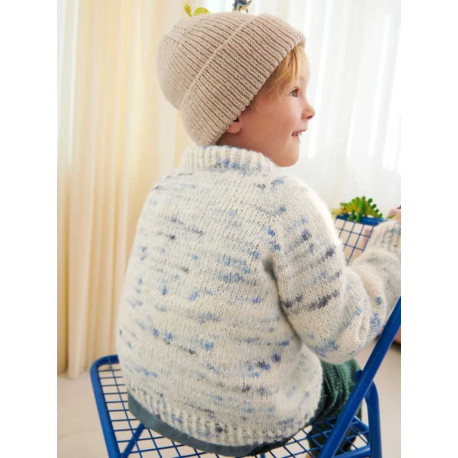 Sandnes 2401 5AB Debutant Sweater Junior Strickset