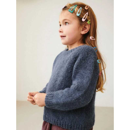 Sandnes 2401 5AB Debutant Sweater Junior Strickset